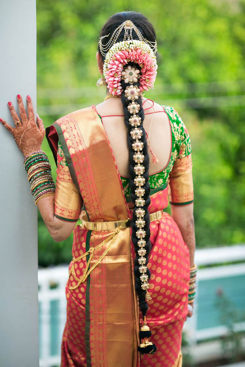 Top Five Stunning South Indian Hairstyles That You Should Try In Your  Wedding