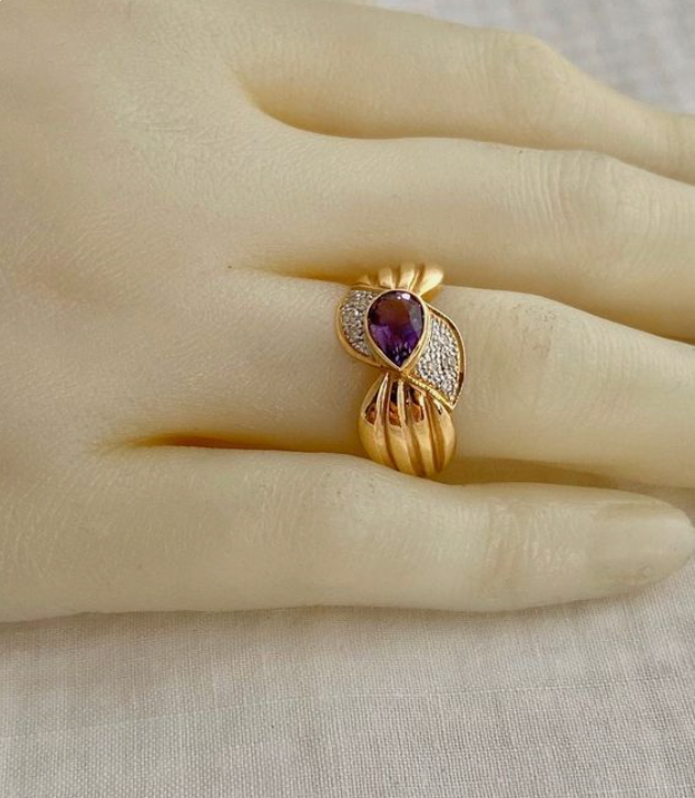 Stone Ring Design For Woman