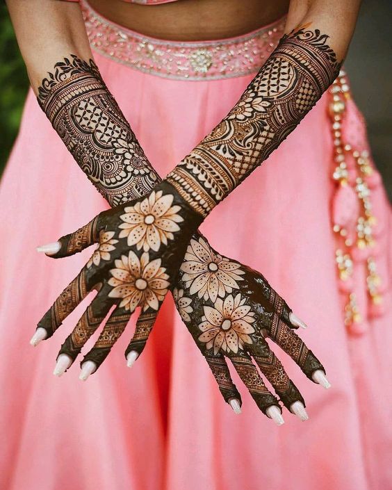 Back Hand Mehndi Design