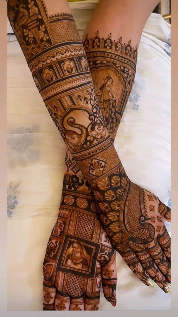 Back Hand Mehndi Design