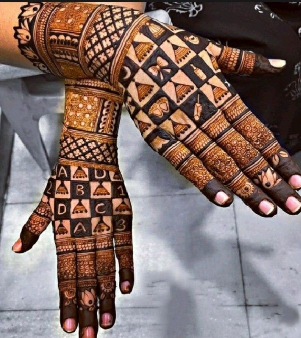 Back Hand Mehndi Design