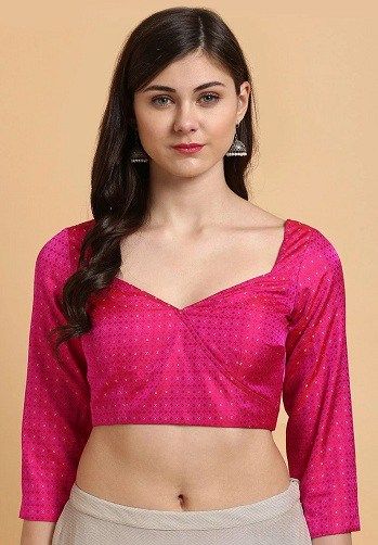 50+ Latest Pink Blouse Designs You Must Try