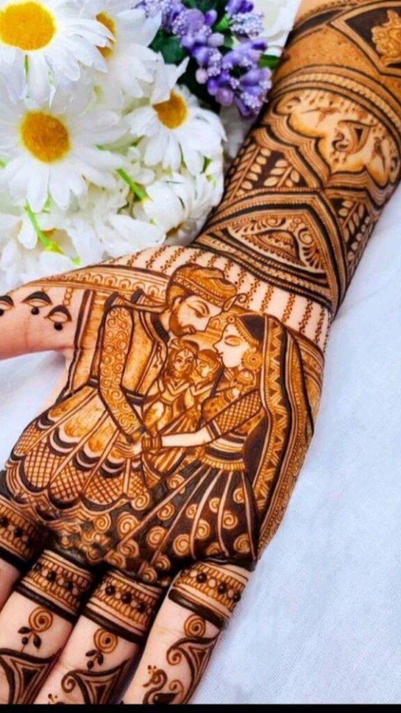 Simple Mehndi Designs For Front Hands