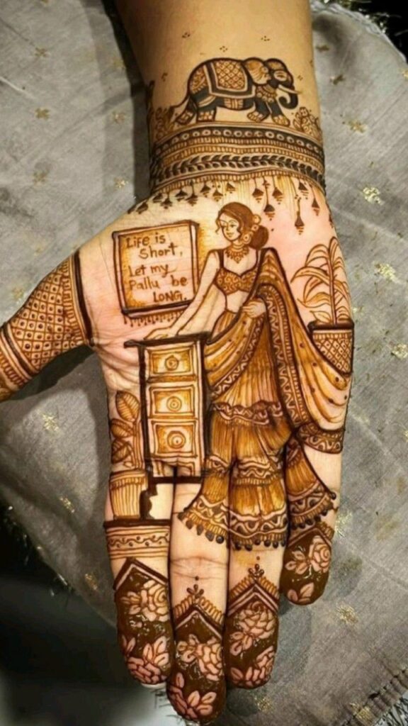 Simple Mehndi Designs For Front Hands