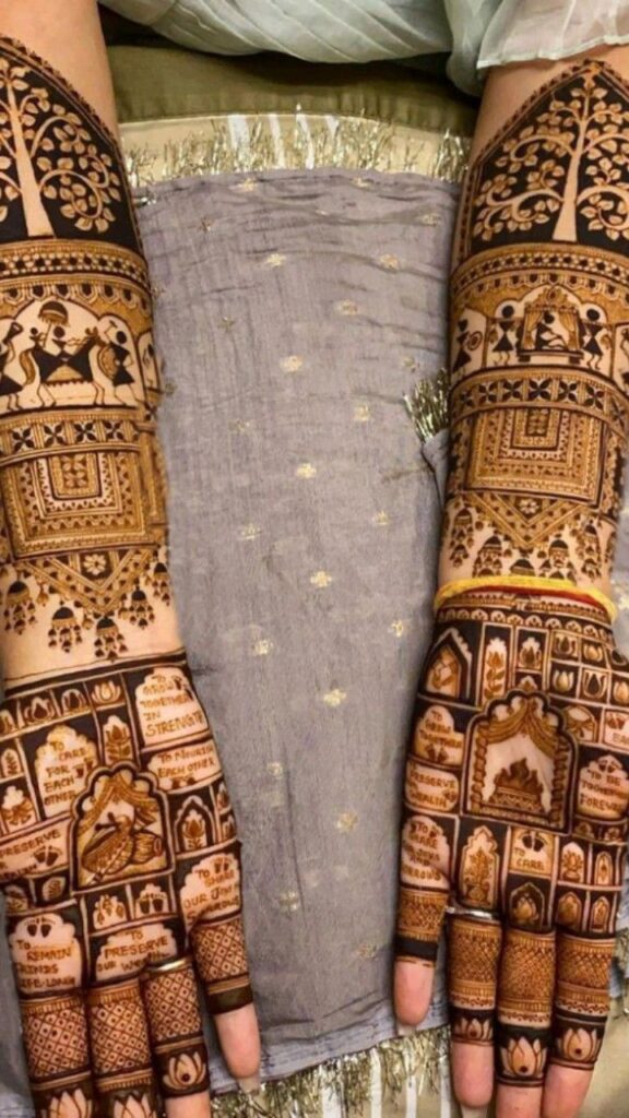 Simple Mehndi Designs For Front Hands