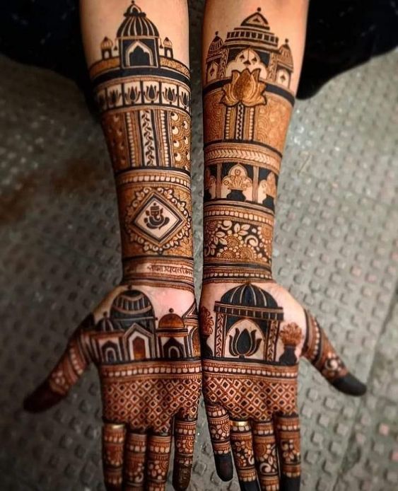 Simple Mehndi Designs For Front Hands