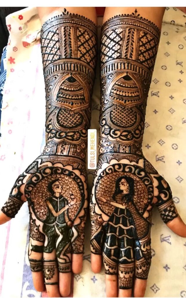 Simple Mehndi Designs For Front Hands