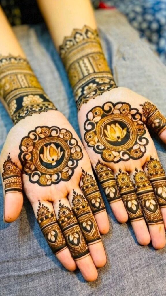 50+ Modern Lotus Mehndi Designs | Royal Lotus Mehndi Designs 2023