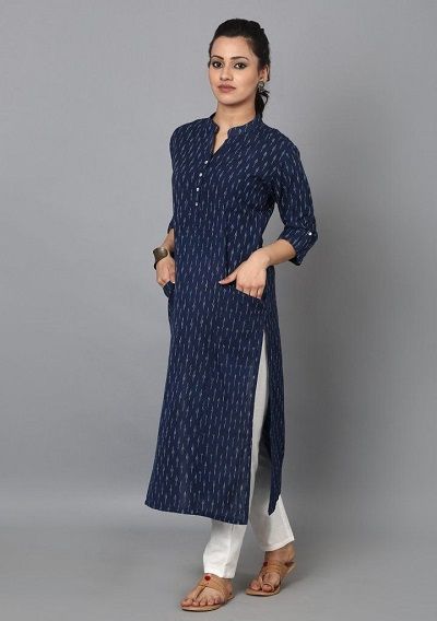 Beautiful Pocket Kurti Designs 2023