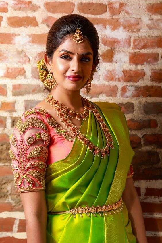 51+ Latest Wedding Aari Work Blouse Hand Designs