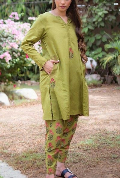 Beautiful Pocket Kurti Designs 2023