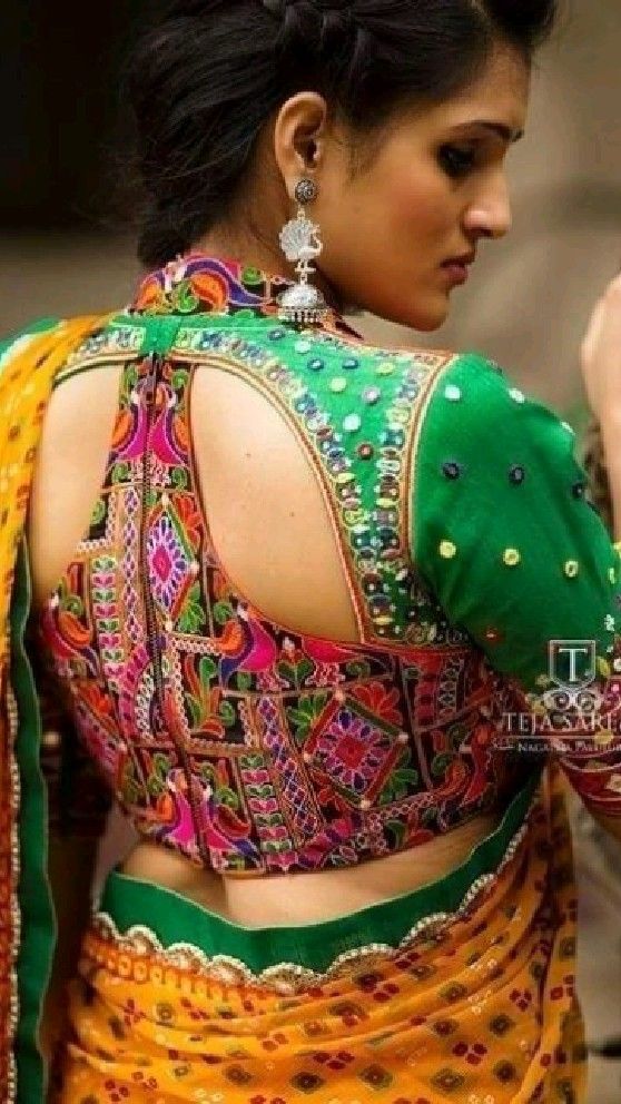 54+ Stunning Back Neck Latest Blouse Designs 2023