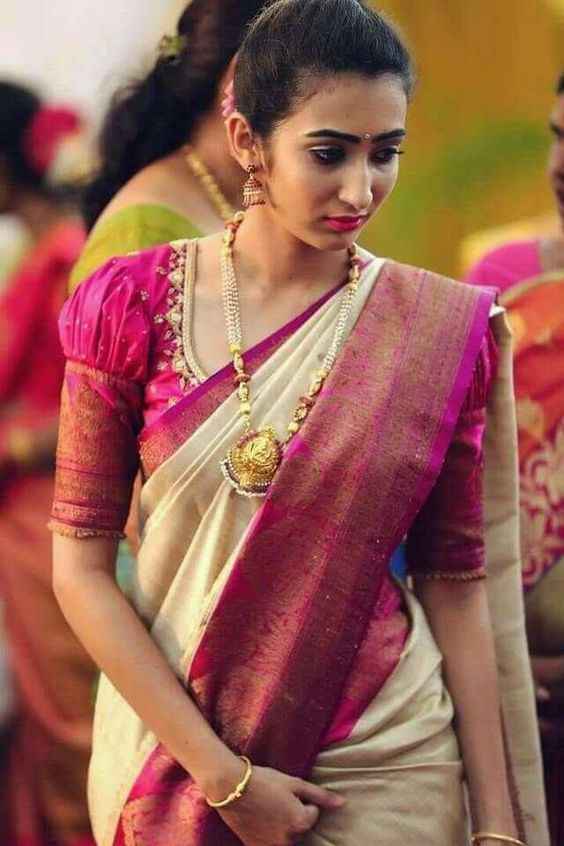 24+ Gorgeous Silk Saree Blouse Designs 2023