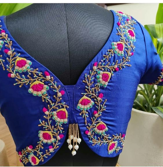 60+ Gorgeous Stylish Blouse Design 2023