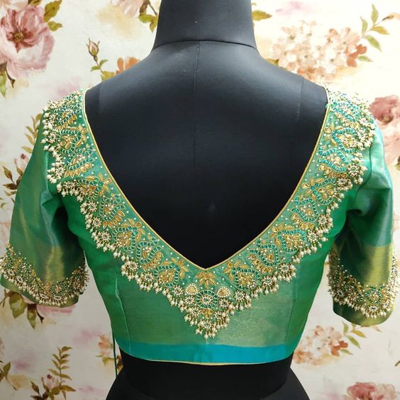 60+ Gorgeous Stylish Blouse Design 2023