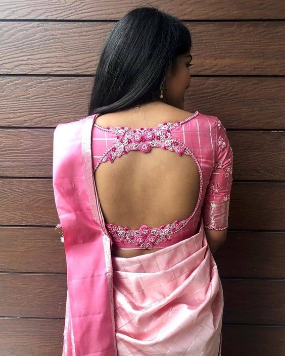 60+ Latest Blouse Designs For Back 2023