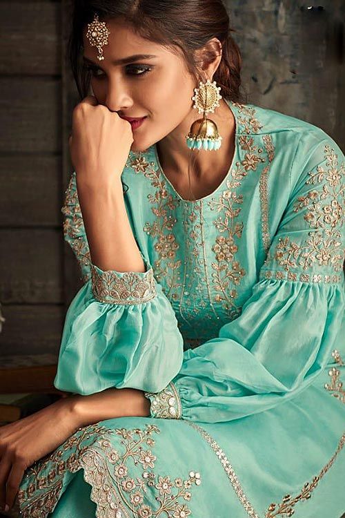 60+ Stunning Kurti Sleeves Design 2023