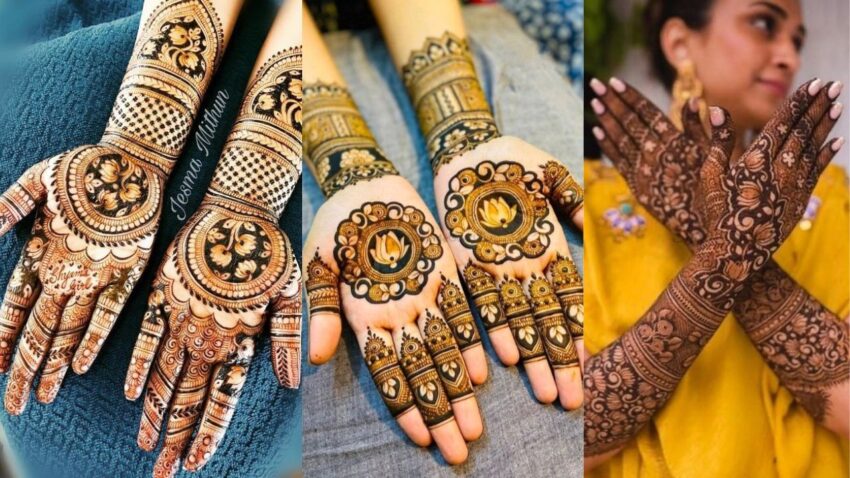 50+ Modern Lotus Mehndi Designs | Royal Lotus Mehndi Designs 2023