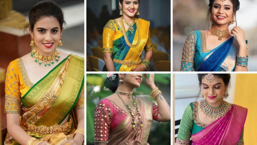 55+ Latest Pattu Saree Blouse Designs 2023