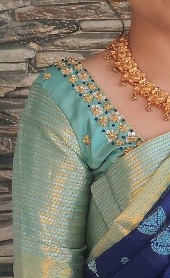 60+ Latest Pattu Saree Blouse Designs 2023