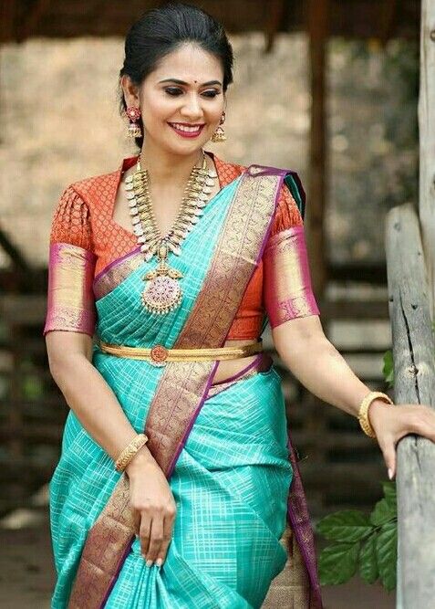 35+ Gorgeous Blouse Designs For Silk Sarees 2023