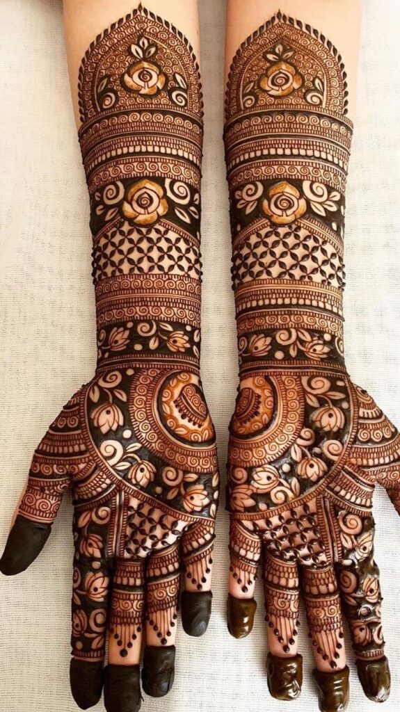 55+ Gorgeous Easy Full Palm Mehndi Designs 2023