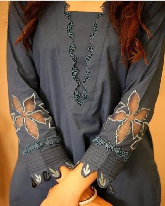 60+ Stunning Kurti Sleeves Design 2023