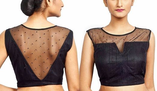 60+ Latest Net Blouse Designs Front And Back 2023