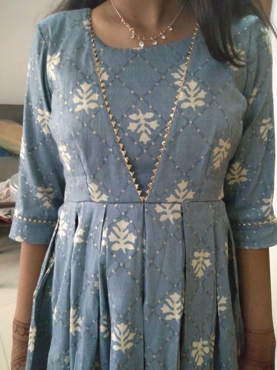 24+ Latest Neck Design For Kurti 2023