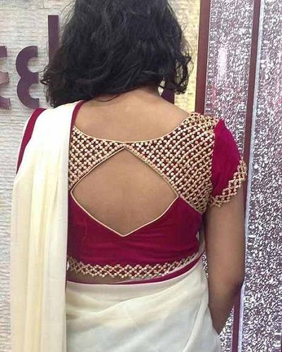 50+ Stunning Patch Work Blouse Designs 2023