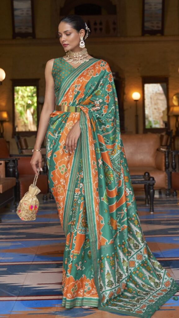 33+ Beautiful Patola Silk Saree 2023