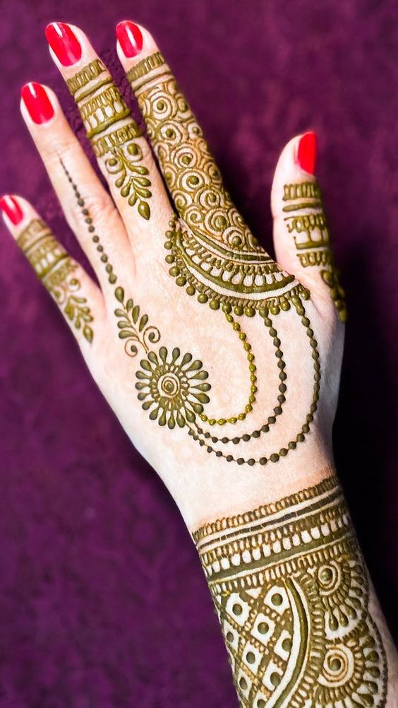 30+ Latest Mehndi Design Simple And Easy 2023