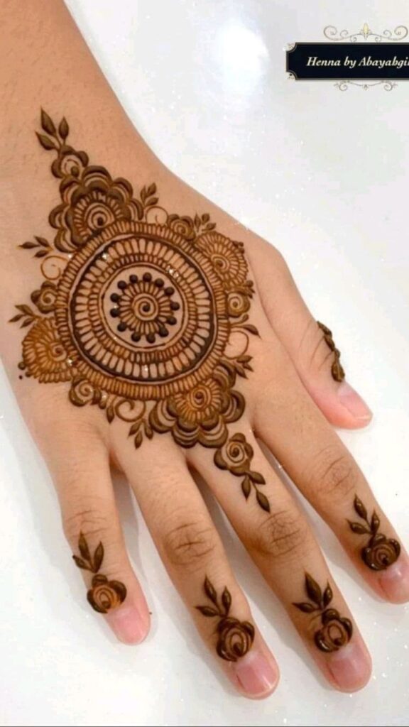 90+ Beautiful Latest Mehndi Design Simple 2023