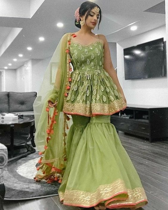 63+ Latest Sharara Dress Designs 2023