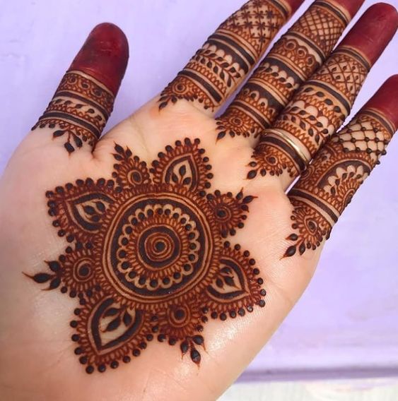 24+ Stunning Mandala Mehendi Designs 2023