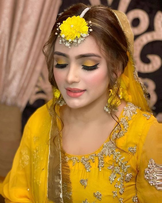 50+ Stunning Haldi Makeup Look For Bride 2023