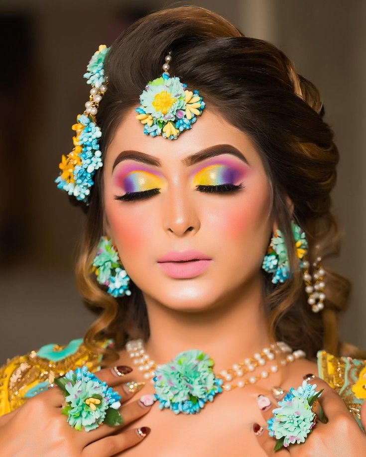 50+ Stunning Haldi Makeup Look For Bride 2023