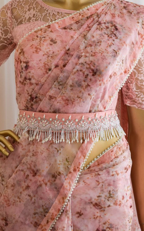 24+ Stunning Saree Belt Designs 2023