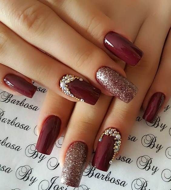 21+ Gorgeous Bridal Nail Art Designs For Bride 2023