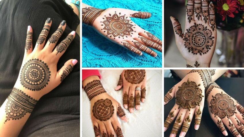 24+ Stunning Mandala Mehendi Designs 2023