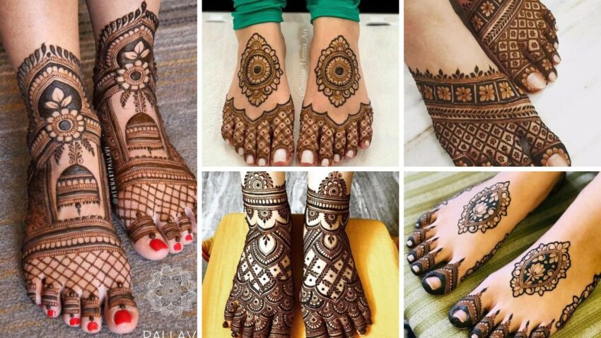 55+ Outstanding Leg Mehndi Designs 2023