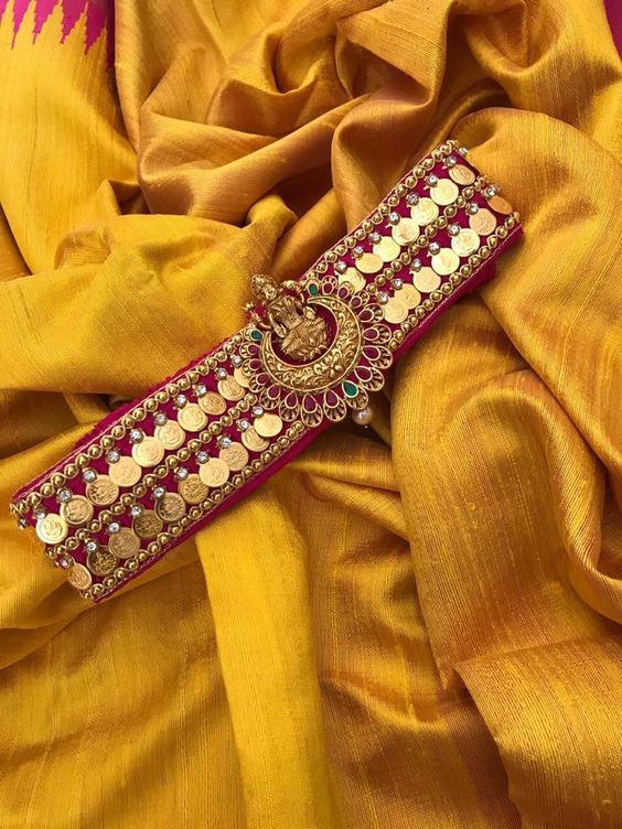 24+ Stunning Saree Belt Designs 2023