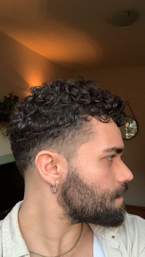 60+ Latest Short Curly Hair Styles Men 2023