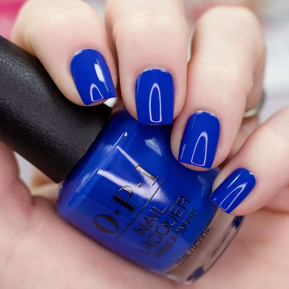 60+ Beautiful Blue Nail Designs 2023