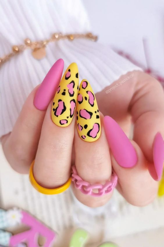 60+ Trending Leopard Nail Design 2023