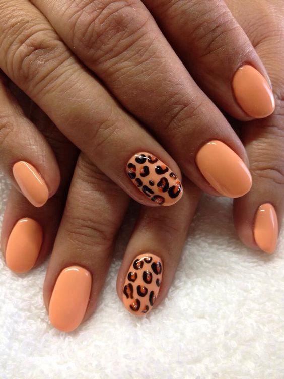 60+ Trending Leopard Nail Design 2023