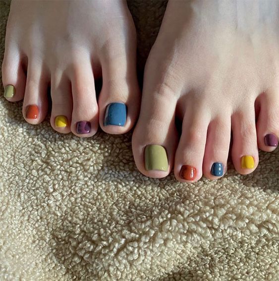 36+ Cute Trendy Toe Nail Designs 2023