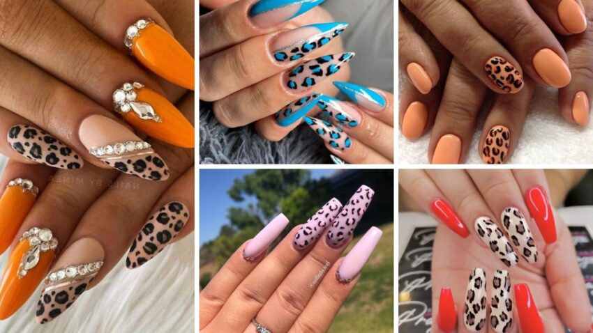 60+ Trending Leopard Nail Design 2023