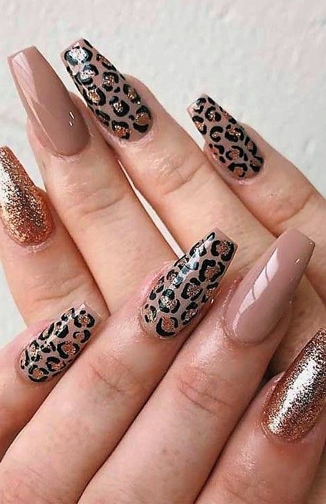 60+ Trending Leopard Nail Design 2023