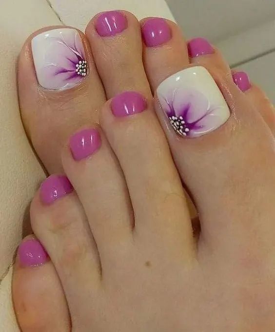 36+ Cute Trendy Toe Nail Designs 2023